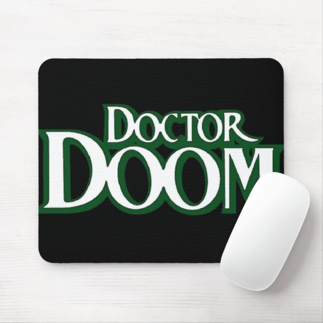 Doktor doom-musknapp musmatta (Med mus)