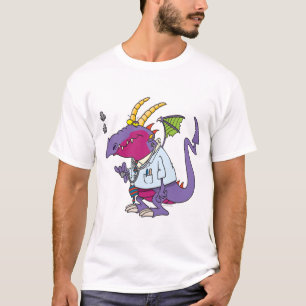 doktor drake lustig tecknade figurer t-shirt