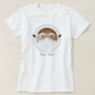 Doktor Emoji Afroamerikan T Shirt
