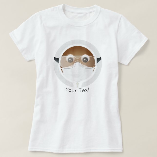 Doktor Emoji | Afroamerikan T Shirt (Design framsida)
