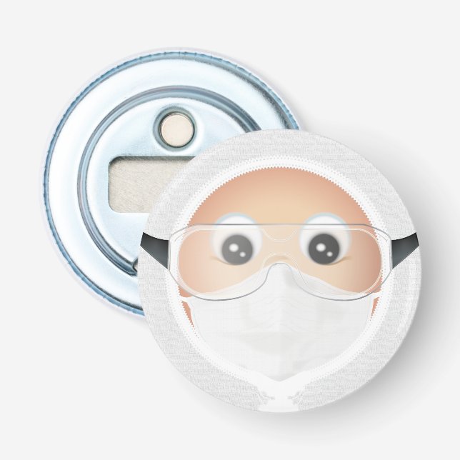 Doktor Emoji Flasköppnare (Framsidan)