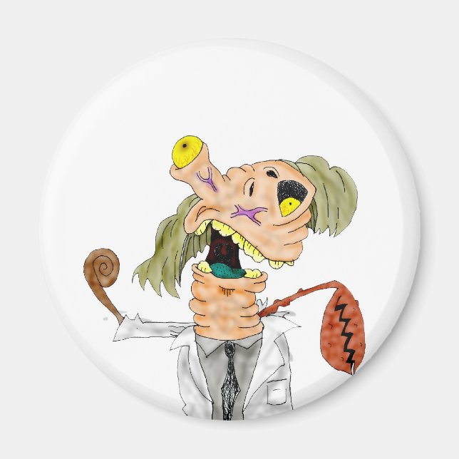 Doktor EX-magnet Magnet (Framsidan)