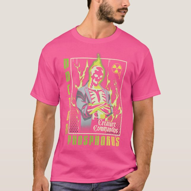 Doktor-fosfor Poster T Shirt (Framsida)