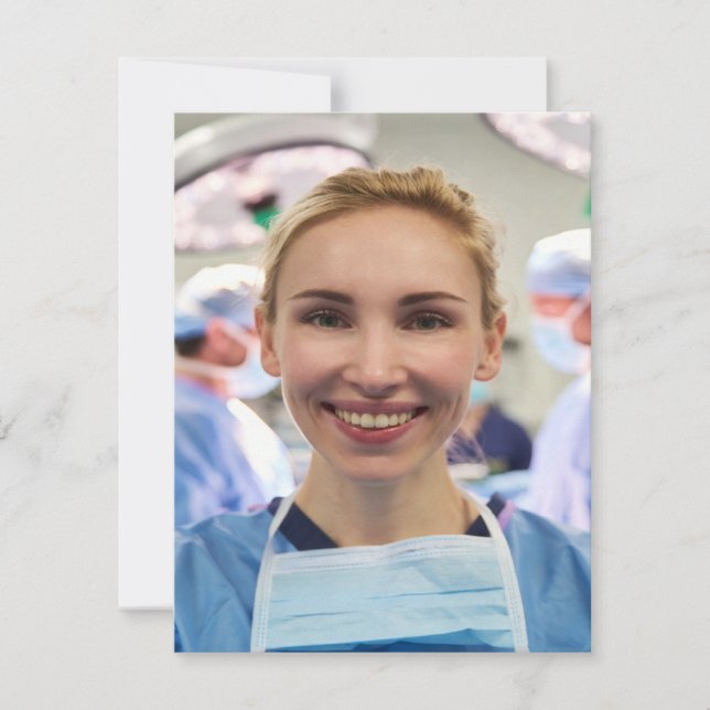 Doktor Foto Anpassa Personalisera Anteckningskort (Framsida)