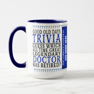 Doktor Funny Personlig pensionerad, pensionerad Mu Mugg