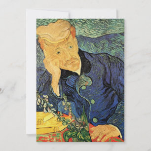 Doktor Gachet av Vincent van Gogh Pensionering Inbjudningar