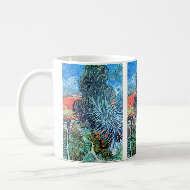 Doktor Gachet's Garden, Auvers av Vincent van Gogh Kaffemugg (Vänster)