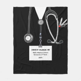 Doktor Gift Ideas Fleecefilt