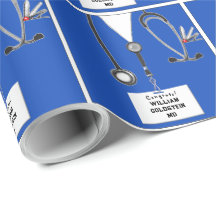 Doktor Gift Wrapping Papper