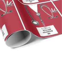 Doktor Gift Wrapping Papper