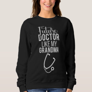 Doktor Grandma Future Doktor som min mormor Medic T Shirt