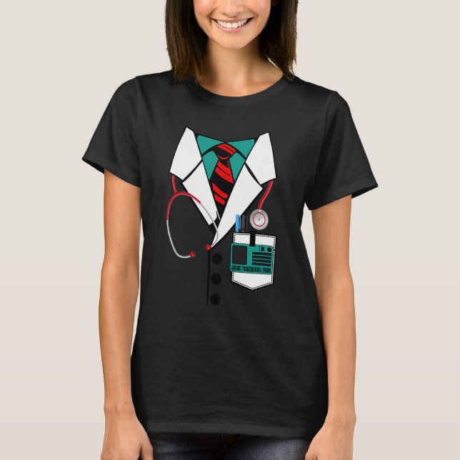 Doktor Halloween Med School Medical Studenter Doct T Shirt (Framsida)