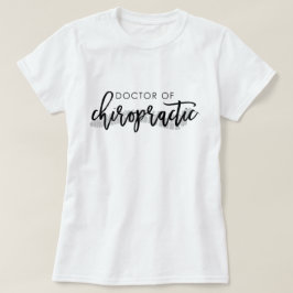 Doktor i Chiropraktic med ryggrad  T Shirt