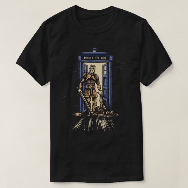 Doktor i Dragons T Shirt (Design framsida)