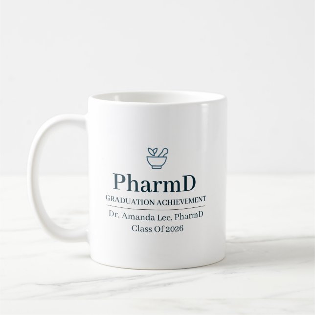 Doktor i farmaci Anpassat Namn Sedan År Kaffemugg (Vänster)