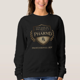 Doktor i farmaci professionell vapensköld t shirt