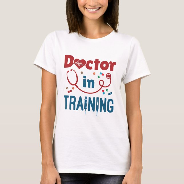 Doktor i framtida Doktor T Shirt (Framsida)