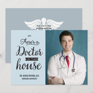 Doktor i House Medical Studenten meddelande Inbjudningar