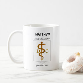Doktor i Osteopathy Studenten Grattis Kaffemugg