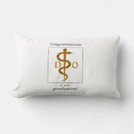 Doktor i Osteopathy Studenten Grattis Lumbarkudde