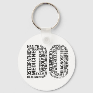 Doktor i Osteopatisk medicin DO Osteopati Nyckelring