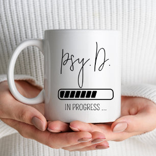 Doktor i Psykologi PsyD Student doktorsgrad Kaffemugg