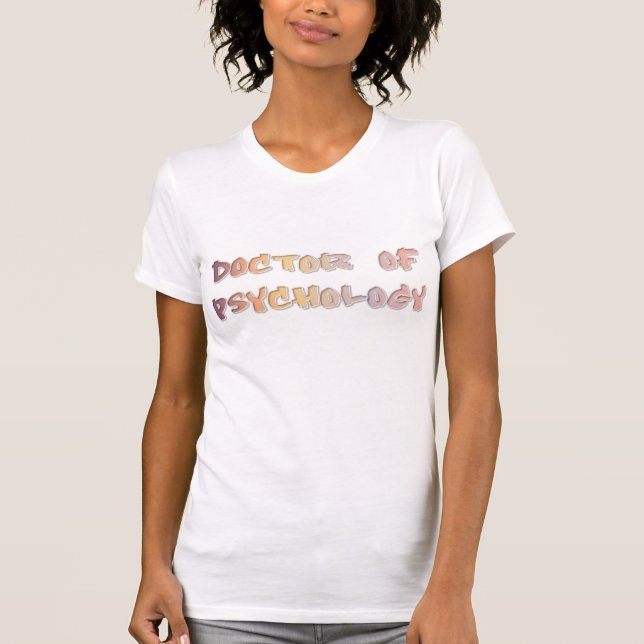 Doktor i psykologi t-shirt (Framsida)