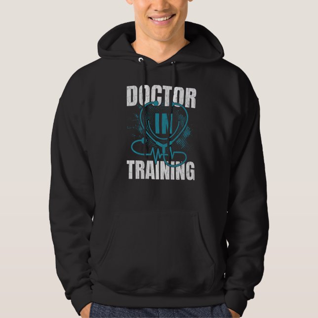Doktor i Studenter Graphi i i läkarskolan Hoodie (Framsida)