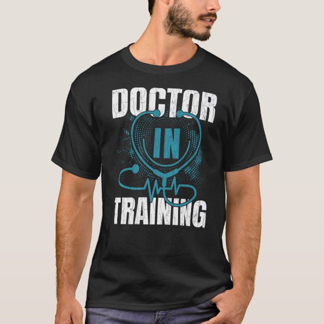 Doktor i Studenter Graphi i i läkarskolan T Shirt (Framsida)