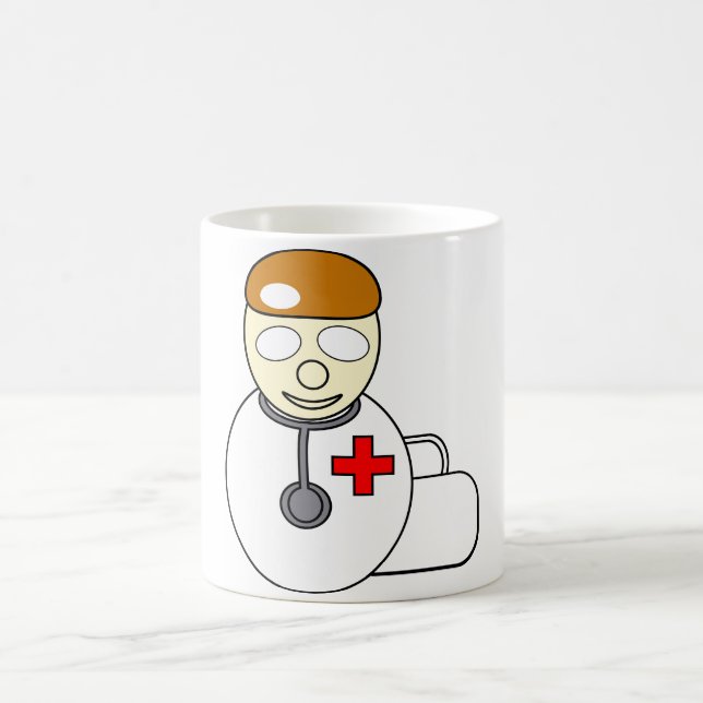 Doktor Icon Vector Image Mugg (Center)