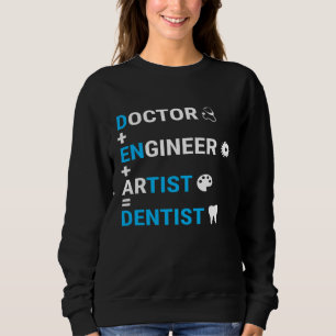Doktor Ingenjör Artist Dentist Funny Dental Hygien T Shirt