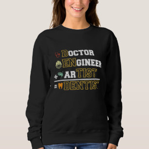 Doktor Ingenjör konstst Dental Assistan Dentist T Shirt