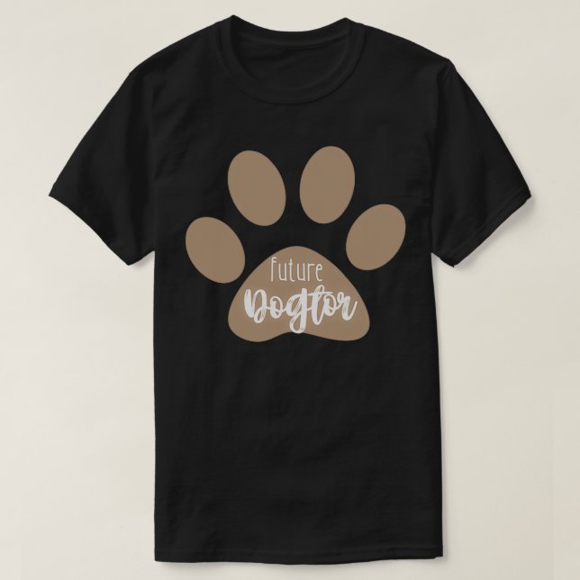 Doktor inom veterinärmedicinska läkemedel t shirt (Design framsida)