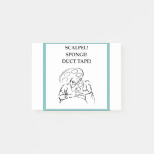 Doktor Joke Post-it Block