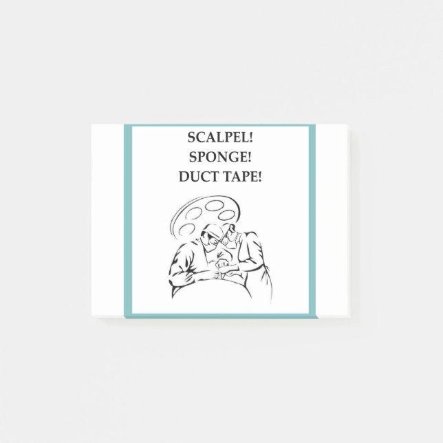 Doktor Joke Post-it Block (Framsida)