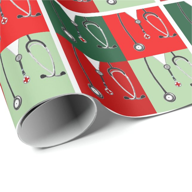 Doktor jul present presentpapper (Rullad Hörn)