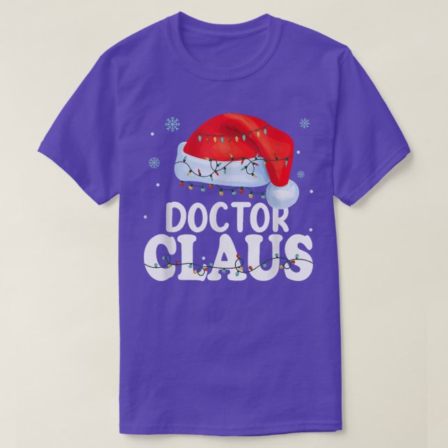 Doktor Jultomten julklapp för julklapp för matchni T Shirt (Design framsida)