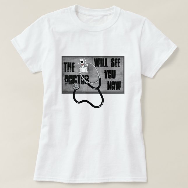 Doktor kommer att se dig nu. tröja (Design framsida)