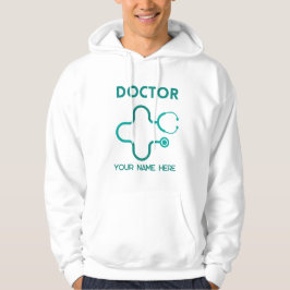 doktor, lägg ditt namn på en hoodie