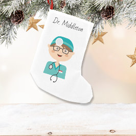 Doktor - Läkare - Medicinsk assistent Liten Julstrumpa