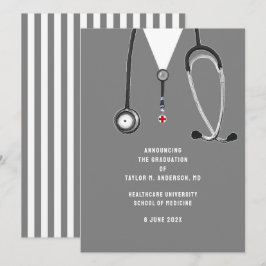 Doktor Läkarutbildningens Examen Annonsering Meddelande
