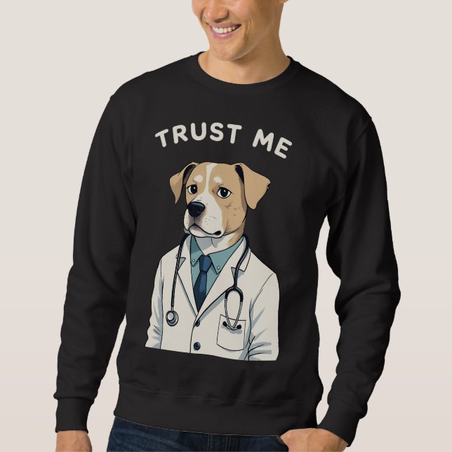 Doktor Lång Ärmad Tröja (Framsida)