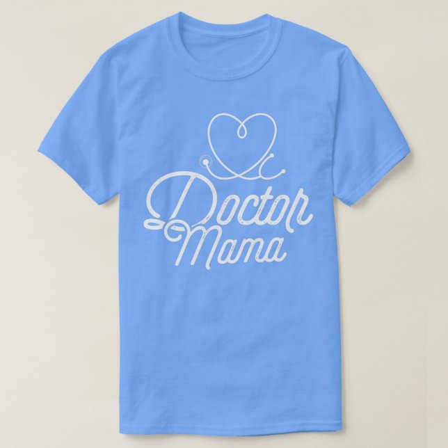 Doktor Mamma Doktor Medical PHD T Shirt (Design framsida)