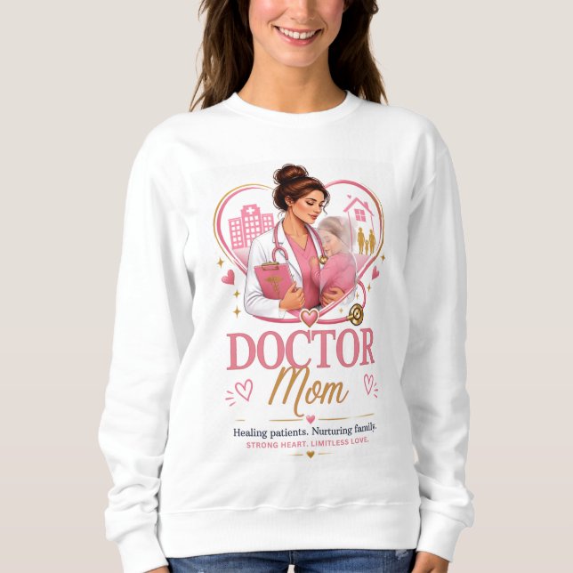 Doktor Mamma Tröja Design (Framsida)