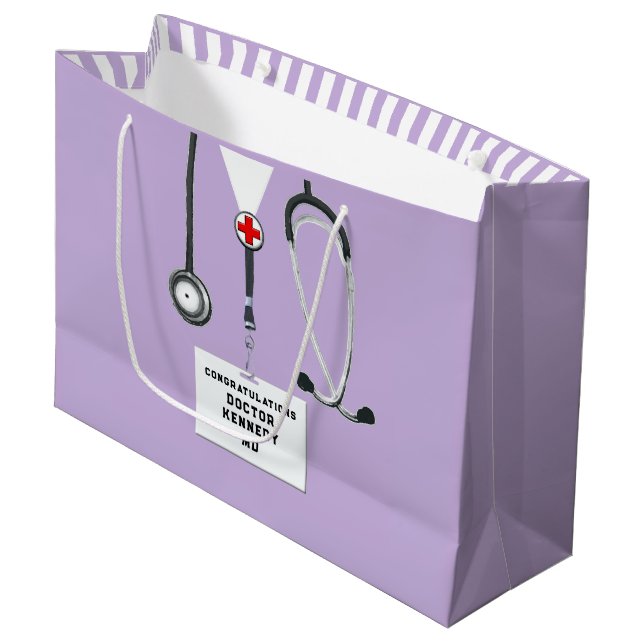 Doktor Med School Grad (Framsidan Vinklad)
