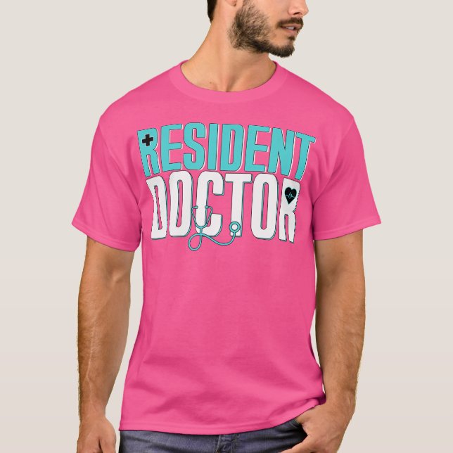 Doktor Med School Grad Student Doktor i T Shirt (Framsida)