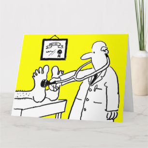 Doktor med Stethoscope Kort
