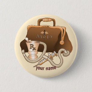 Doktor Medical Bag-knapp Knapp
