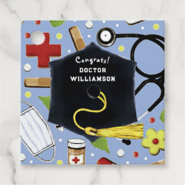 Doktor Medical School Grad Gåvor Etiketter