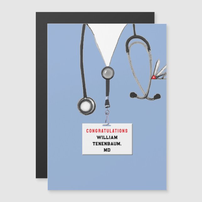 Doktor Medical School Studenten (Fram/baksida)